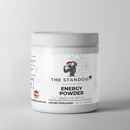 THE STANDOUT ENERGY POWDER | STRAWBERRY SHORTCAKE | ENERGY SUPPLEMENTS