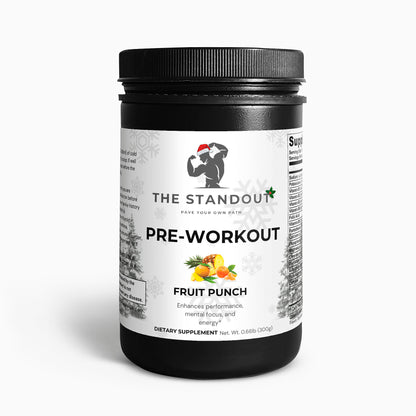 THE STANDOUT PRE-WORKOUT POWDER | FRUIT PUNCH