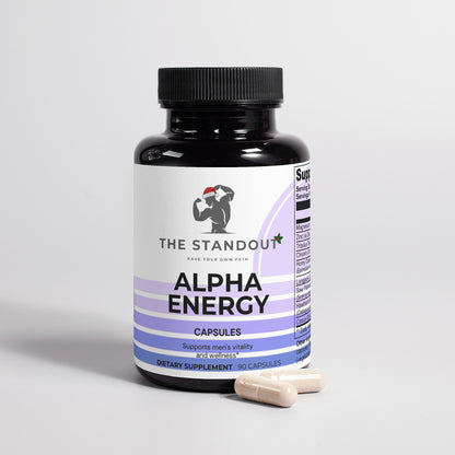 THE STANDOUT ALPHA ENERGY CAPSULES | MEN'S SUPPLEMENT