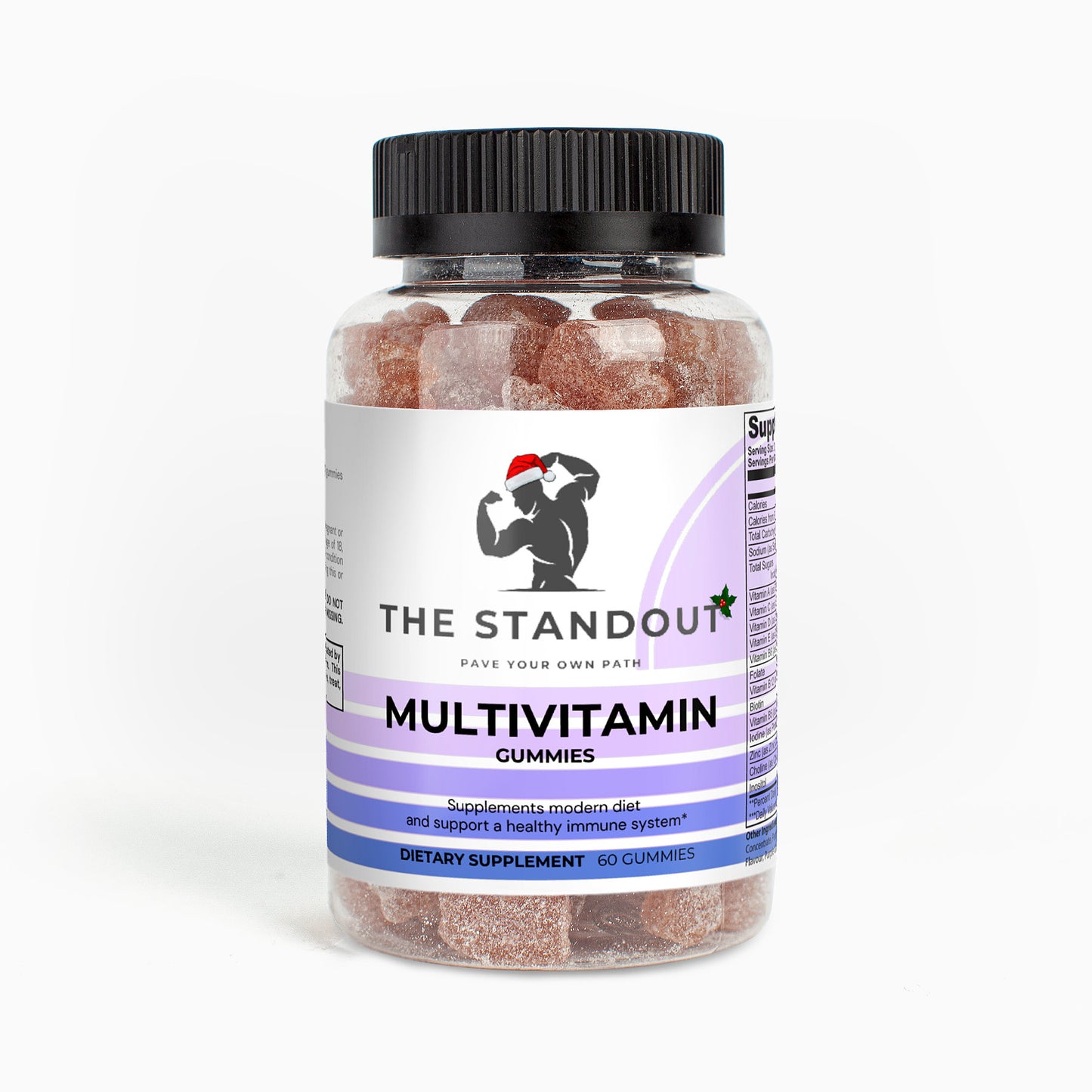 MULTIVITAMIN GUMMY BEARS | STRAWBERRY | ADULT VITAMINS