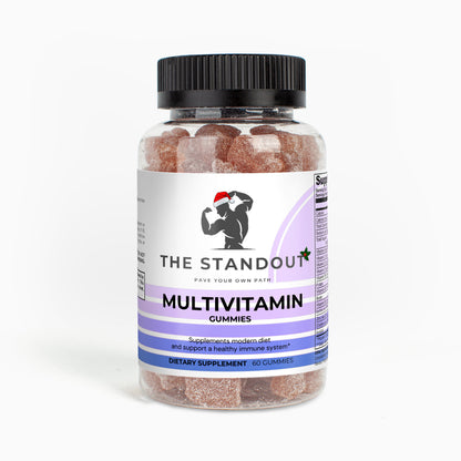 MULTIVITAMIN GUMMY BEARS | STRAWBERRY | ADULT VITAMINS