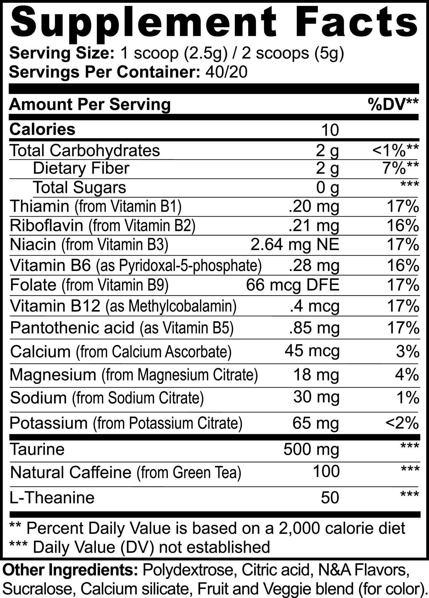 THE STANDOUT ENERGY POWDER | STRAWBERRY SHORTCAKE | ENERGY SUPPLEMENTS